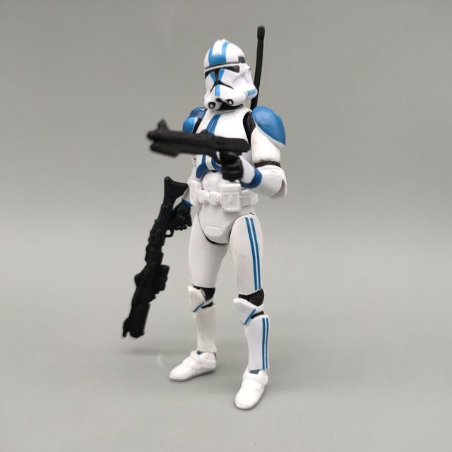 Figurka luźna Star Wars: Republika 501-st Legion - niebiesko-biały Trooper 3.75 - Wianko - 2