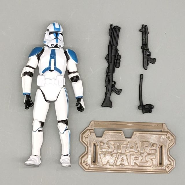 Figurka luźna Star Wars: Republika 501-st Legion - niebiesko-biały Trooper 3.75 - Wianko - 14