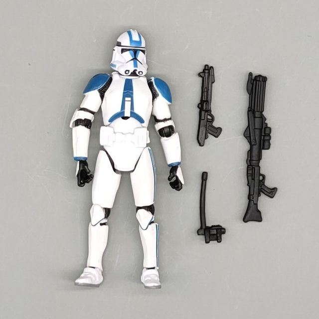Figurka luźna Star Wars: Republika 501-st Legion - niebiesko-biały Trooper 3.75 - Wianko - 13