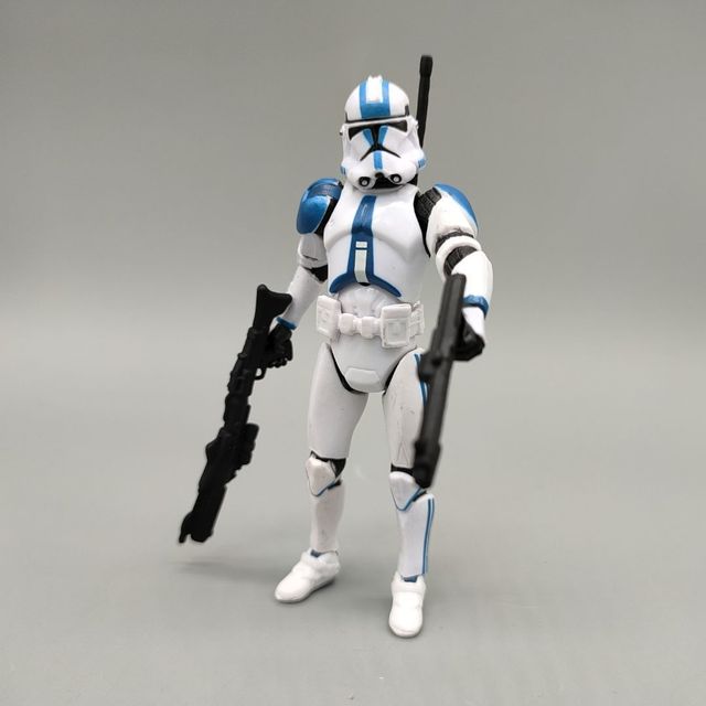 Figurka luźna Star Wars: Republika 501-st Legion - niebiesko-biały Trooper 3.75 - Wianko - 4
