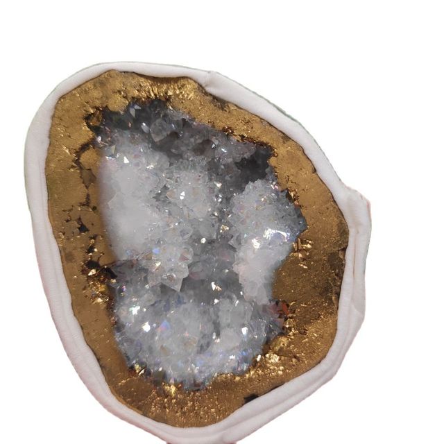 Kryształowa Geoda Agatowa z Naturalnym Aniołem - Kamień Aura z Otwarciem i Czystymi Klastrami - Wianko - 1