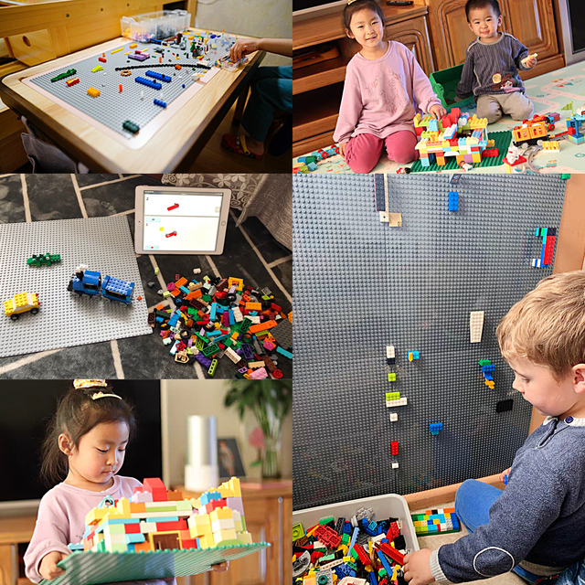 32*32 50*50 punktów klasyczne płyty bazowe bloki DIY małe rozmiary miejskie cegły drogowe podstawy budowlane zabawki budowlane dla dzieci - Wianko - 10