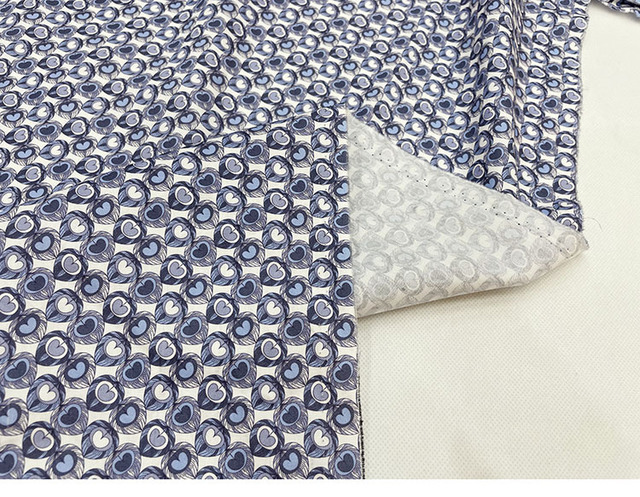 Metrowa tkanina popelina z 100% czystej naturalnej bawełny z nadrukiem - idealna do szycia modnych sukien i koszul - Wianko - 7