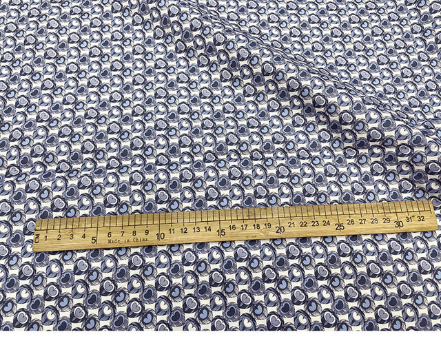 Metrowa tkanina popelina z 100% czystej naturalnej bawełny z nadrukiem - idealna do szycia modnych sukien i koszul - Wianko - 3
