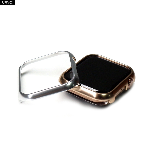 Obudowa URVOI dla Apple Series 6 SE 5 4321 - błyszcząca metalowa rama ze stopu aluminium, nowoczesny i stylowy design - Wianko - 4