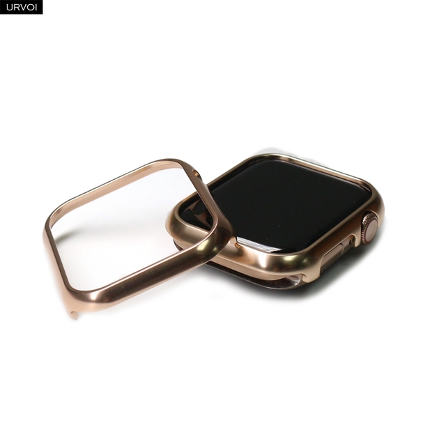 Obudowa URVOI dla Apple Series 6 SE 5 4321 - błyszcząca metalowa rama ze stopu aluminium, nowoczesny i stylowy design - Wianko - 5
