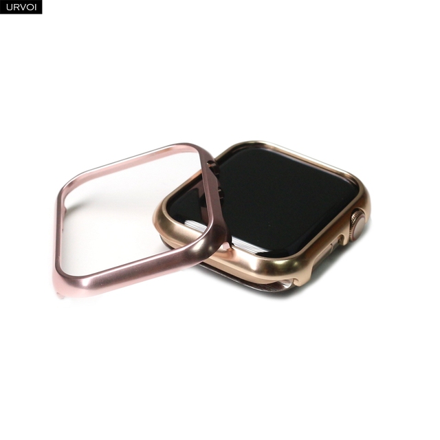 Obudowa URVOI dla Apple Series 6 SE 5 4321 - błyszcząca metalowa rama ze stopu aluminium, nowoczesny i stylowy design - Wianko - 6