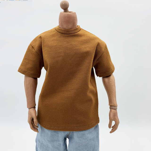 Męska luźna koszula i spodnie sportowe w 12 kolorach dla figur akcji 1/6 o długości 12 cali - Wianko - 13