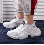 Lekkie i wygodne męskie buty sznurowane - Męskie obuwie nieformalne z oddychającą konstrukcją Tenis Masculino Zapatillas Hombre 5Z - Wianko - 20