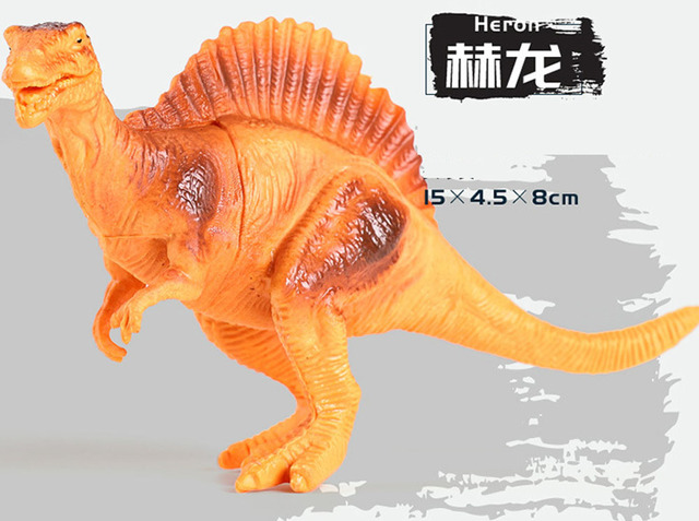 Zestaw 44 plastikowych modeli dinozaurów jurajskich - zabawki symulujące Tyranozaura dla chłopców - Wianko - 11