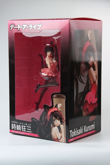 Figurka akcji Tokisaki Kurumi w sukience Nekomusume Cat Ver. o żywych detalach - 24cm, KADOKAWA - Wianko - 12
