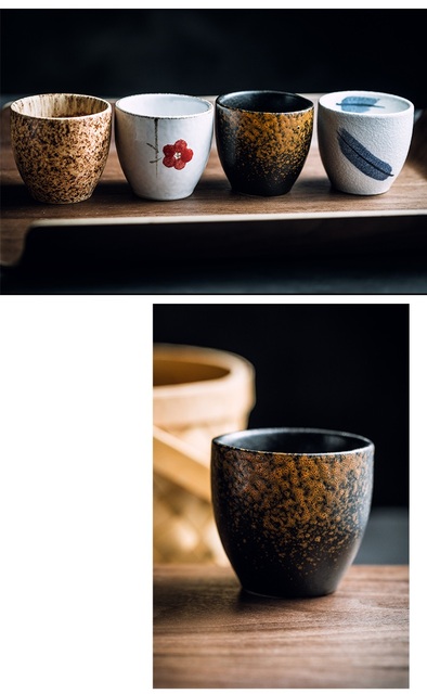 Ceramiczna filiżanka CHANSHOVA 150ml w stylu retro o prostej osobowości - Wianko - 4