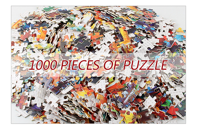 Puzzle Jigsaw 1000 sztuk Starry Sky Maple Forest - naturalna sceneria z opadłymi liśćmi dla dorosłych i zabawy - Wianko - 4