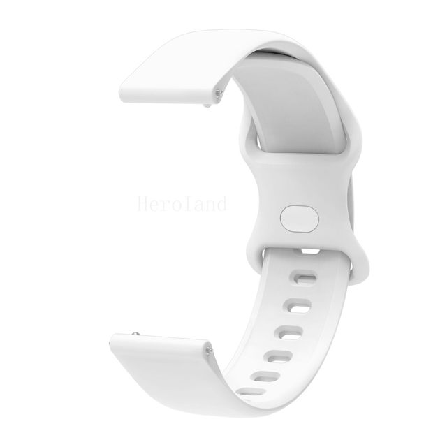 Pasek WatchSrap do Xiaomi MI 2 koloru 20/22 mm - silikonowa bransoleta sportowa dla zegarka inteligentnego Haylou RT LS05S/Mibro powietrza - Wianko - 8