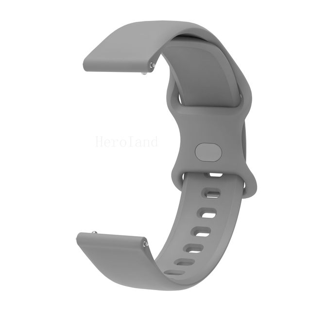 Pasek WatchSrap do Xiaomi MI 2 koloru 20/22 mm - silikonowa bransoleta sportowa dla zegarka inteligentnego Haylou RT LS05S/Mibro powietrza - Wianko - 23