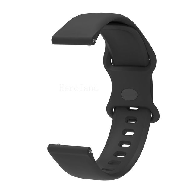 Pasek WatchSrap do Xiaomi MI 2 koloru 20/22 mm - silikonowa bransoleta sportowa dla zegarka inteligentnego Haylou RT LS05S/Mibro powietrza - Wianko - 9