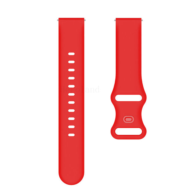 Pasek WatchSrap do Xiaomi MI 2 koloru 20/22 mm - silikonowa bransoleta sportowa dla zegarka inteligentnego Haylou RT LS05S/Mibro powietrza - Wianko - 21