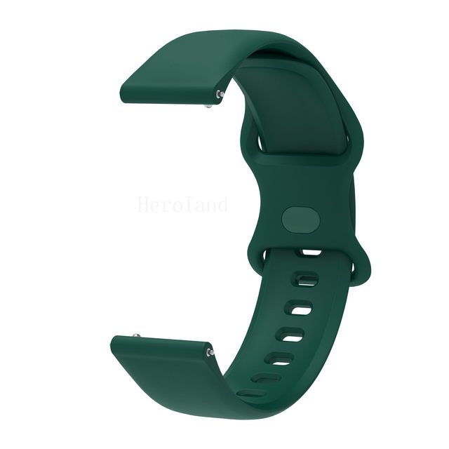 Pasek WatchSrap do Xiaomi MI 2 koloru 20/22 mm - silikonowa bransoleta sportowa dla zegarka inteligentnego Haylou RT LS05S/Mibro powietrza - Wianko - 15