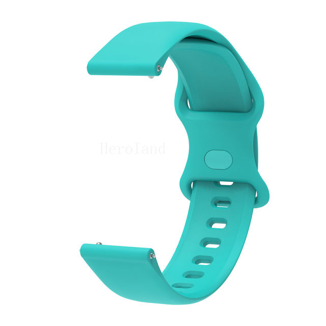 Pasek WatchSrap do Xiaomi MI 2 koloru 20/22 mm - silikonowa bransoleta sportowa dla zegarka inteligentnego Haylou RT LS05S/Mibro powietrza - Wianko - 17