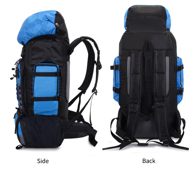 Duża torba podróżna 90L plecak wspinaczkowy turystyczny wojskowy kempingowy Trekking alpinizm XA857 + WA - Wianko - 12