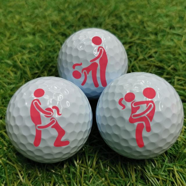 Narzędzie do treningu golfa - Humorystyczne modele szablonu linii piłki z markerem linijnym dla dorosłych - Wianko - 4