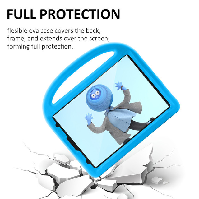Etiui pełnej ochrony dla iPad Pro 11 2020, iPad 5/6, Air 2, Mini 5, 9.7. Stojak Antywstrząsowe EVA dla dzieci - Wianko - 4