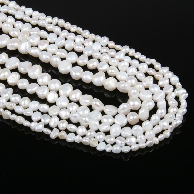 Różowe koraliki perły słodkowodne 100% naturalne do tworzenia biżuterii barokowe koraliki DIY kolczyki bransoletka naszyjnik - Wianko - 21