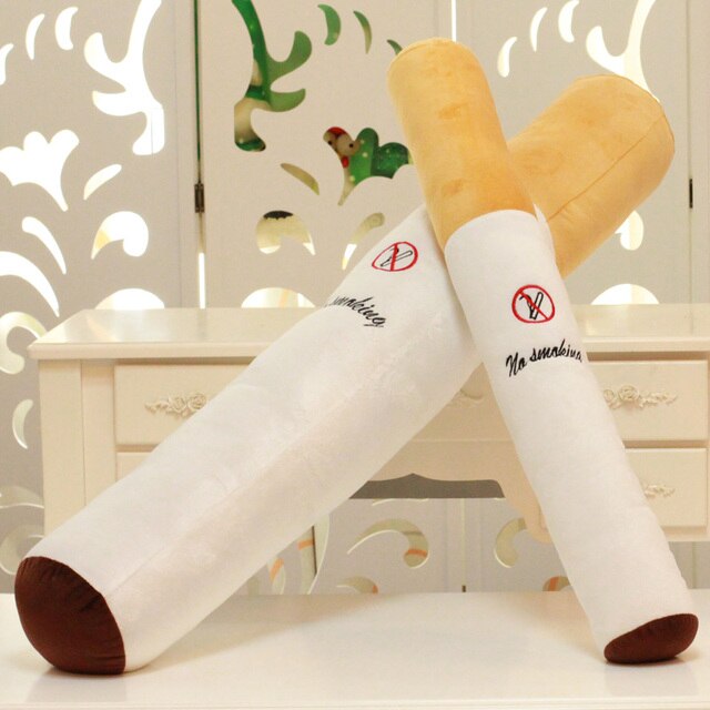 Pluszowa poduszka paląca cylindryczna 30-110cm - kreatywne, emulujące palenie, idealny prezent dla chłopaka - Wianko - 8