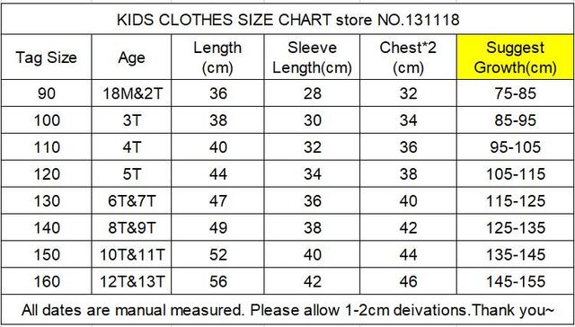 Klasyczne koszulki dziecięce dla dziewczyn 2T, 4T, 11T - białe i czarne, długie rękawy - Wianko - 3