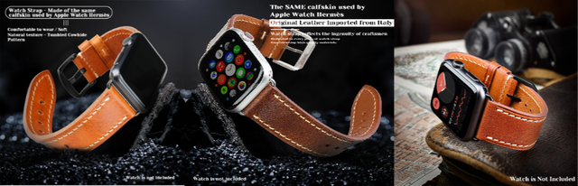 Skórzany pasek do zegarka Apple Watch, seria 7 SE 6 5 4 3, różne rozmiary - Wianko - 42
