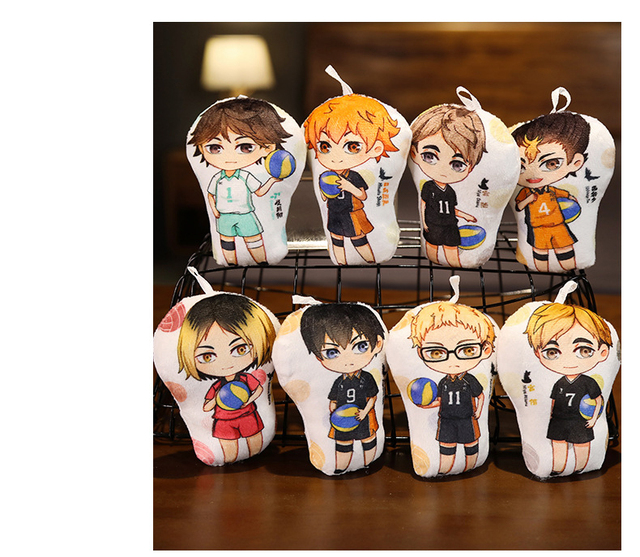 30cm Haikyuu pluszowe zabawki - lalki Hinata Shoyo, Kageyama, Oikawa Tooru, Kozume Kenma, miękkie poduszki dla dzieci, prezent dla dziecka z serialu Haikyuu - Wianko - 12