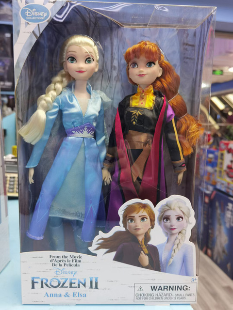 Zabawki Disney Frozen 2 - Figurki Elsa i Anna Kawaii Anime - Kolekcja Modeli Lalek Księżniczek z Ruchomymi Stawami dla Dzieci - Wianko - 4
