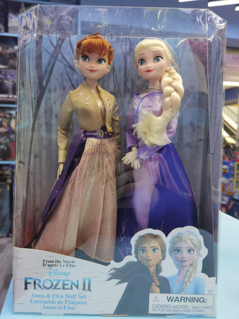 Zabawki Disney Frozen 2 - Figurki Elsa i Anna Kawaii Anime - Kolekcja Modeli Lalek Księżniczek z Ruchomymi Stawami dla Dzieci - Wianko - 5