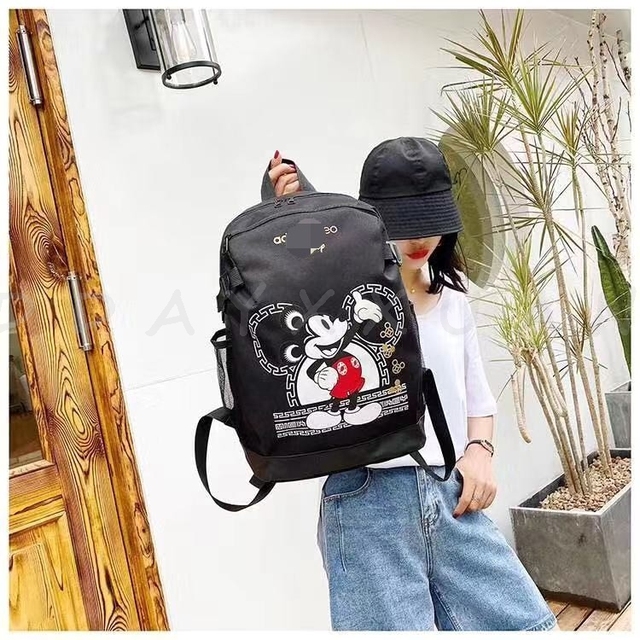 Multifunkcyjny plecak Mickey Mouse dla kobiet i nastoletnich dziewcząt - idealny do szkoły i podróży - Wianko - 1