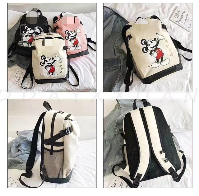 Multifunkcyjny plecak Mickey Mouse dla kobiet i nastoletnich dziewcząt - idealny do szkoły i podróży - Wianko - 3