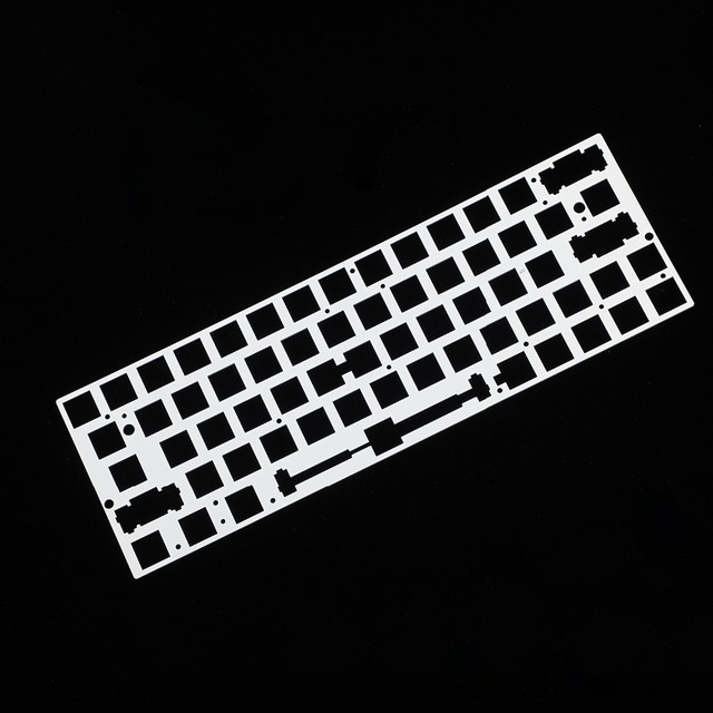 Płyta montażowa mosiężna stalowa do klawiatury GH60 XD64 GK64 GK64x GK64xs - Wianko - 4