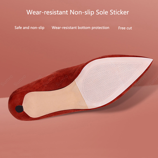 Wkładki Sunvo Shoe Sole Protector do skórzanych szpilek - antypoślizgowe naklejki samoprzylepne - Wianko - 22