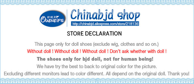 Różowe buty do lalki BJD 1/6 - obuwie dla IP YOSD, długość 4.8cm, 6 kolorów - Wianko - 1