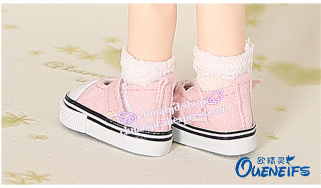 Różowe buty do lalki BJD 1/6 - obuwie dla IP YOSD, długość 4.8cm, 6 kolorów - Wianko - 10