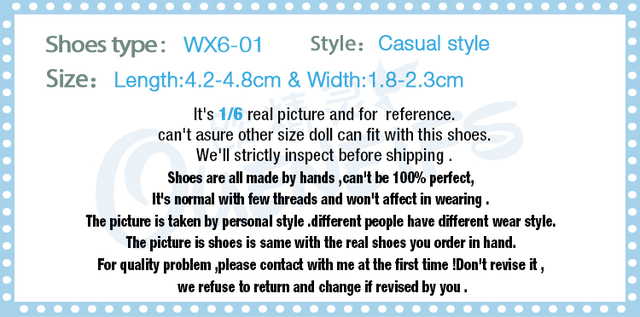 Różowe buty do lalki BJD 1/6 - obuwie dla IP YOSD, długość 4.8cm, 6 kolorów - Wianko - 3