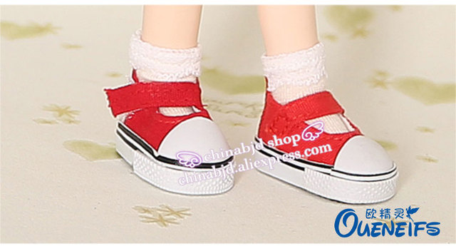 Różowe buty do lalki BJD 1/6 - obuwie dla IP YOSD, długość 4.8cm, 6 kolorów - Wianko - 9