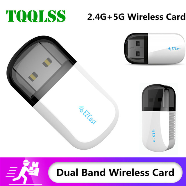 Adapter sieciowy USB Lan WiFi Bluetooth 2.4G/5G dwuzakresowy - Wianko - 1