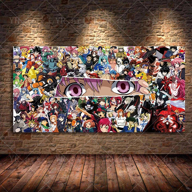 Japońskie Anime - obraz Naruto i Dragon Ball, jednoczęściowy plakat na płótnie dla dzieci, dekoracja do pokoju - nowoczesne malarstwo i kaligrafia - Wianko - 3