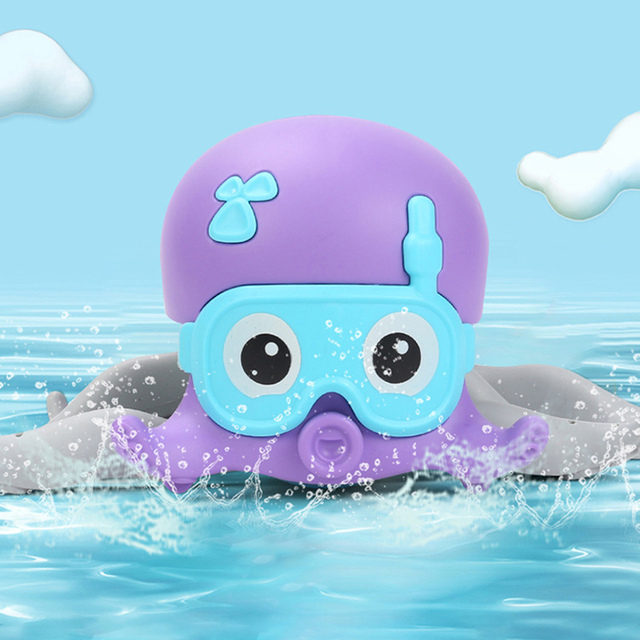 Interaktywna ośmiornica - zabawka kąpielowa dla dzieci działająca w wodzie - Wianko - 7