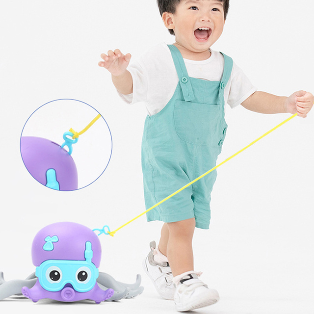 Interaktywna ośmiornica - zabawka kąpielowa dla dzieci działająca w wodzie - Wianko - 5