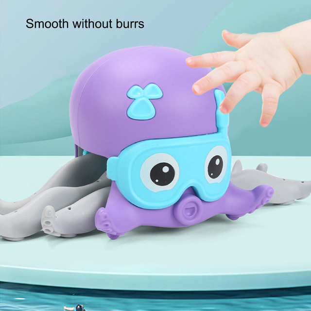Interaktywna ośmiornica - zabawka kąpielowa dla dzieci działająca w wodzie - Wianko - 2