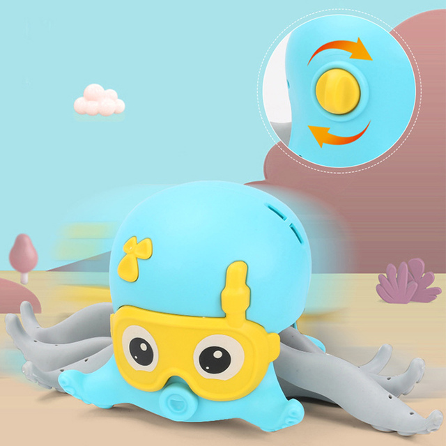 Interaktywna ośmiornica - zabawka kąpielowa dla dzieci działająca w wodzie - Wianko - 6