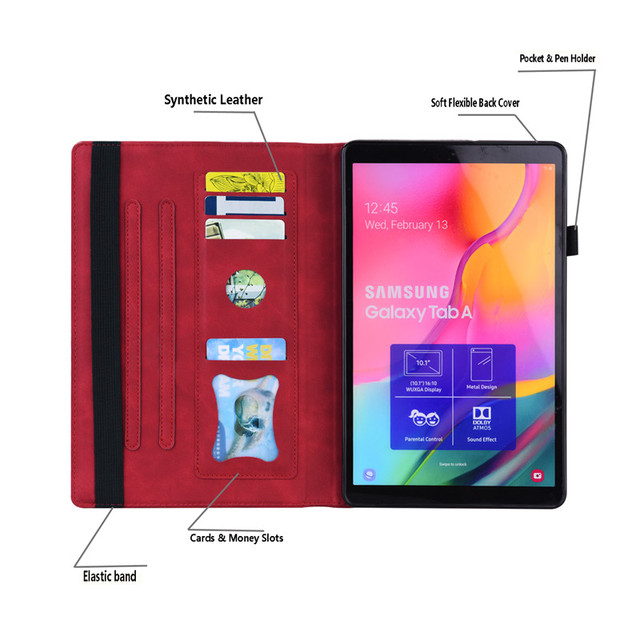 Obudowa na iPad luksusowego portfela z skrzynką, wykonana z wysokiej jakości skóry, dla iPada 9th, 8th, 7th i 6th generacji oraz iPada 9.7 10.2, 5 Mini, 6 Air 3 2 1 - Wianko - 6