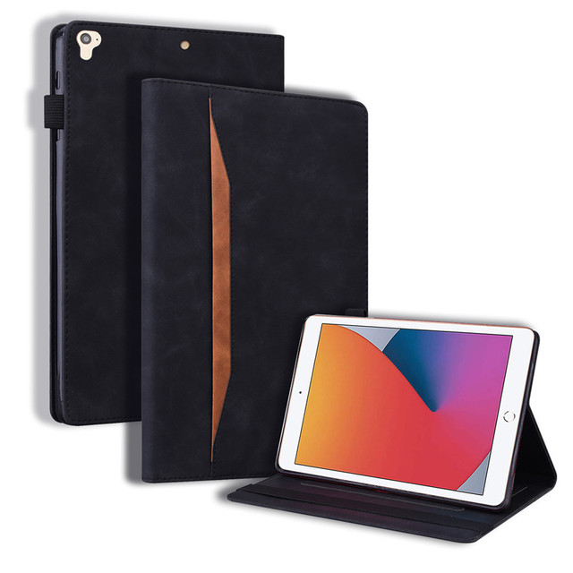 Obudowa na iPad luksusowego portfela z skrzynką, wykonana z wysokiej jakości skóry, dla iPada 9th, 8th, 7th i 6th generacji oraz iPada 9.7 10.2, 5 Mini, 6 Air 3 2 1 - Wianko - 28