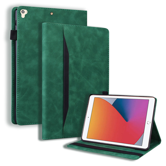 Obudowa na iPad luksusowego portfela z skrzynką, wykonana z wysokiej jakości skóry, dla iPada 9th, 8th, 7th i 6th generacji oraz iPada 9.7 10.2, 5 Mini, 6 Air 3 2 1 - Wianko - 27